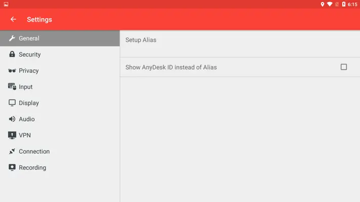 AnyDesk android App screenshot 2